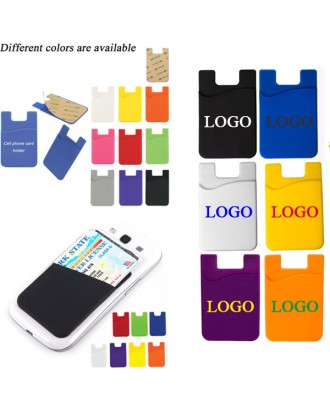 Silicone Cell Phone Wallet 