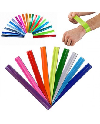 PVC slap bracelets